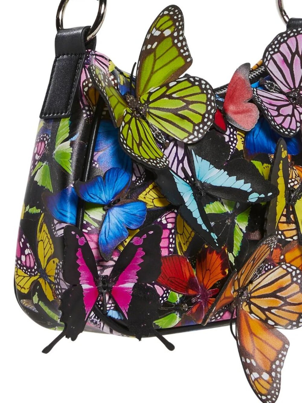 Butterfly Kaleidoscope Vision Shoulder Bag Purse NWT - Picture 4 of 5